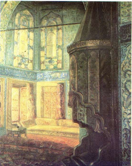 Mosque Interior by Şevket Dağ
